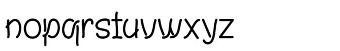 Bagiant Guonk Font LOWERCASE
