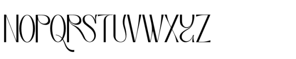Bagias Regular Font LOWERCASE