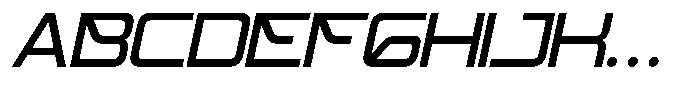 Bagion Oblique Font UPPERCASE