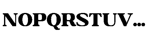 Bagiora Black Font UPPERCASE