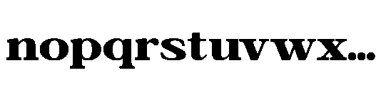 Bagiora Black Font LOWERCASE