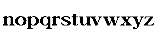 Bagiora Bold Font LOWERCASE
