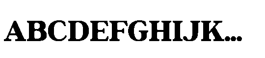 Bagiora Extrabold Font UPPERCASE