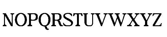 Bagiora Medium Font UPPERCASE