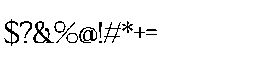 Bagiora Regular Font OTHER CHARS