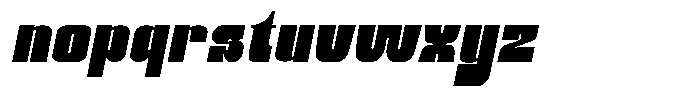 Bagke Mere Italic Font LOWERCASE