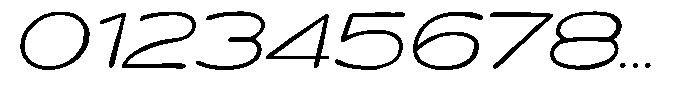 Bagoes - Italic Italic Font OTHER CHARS