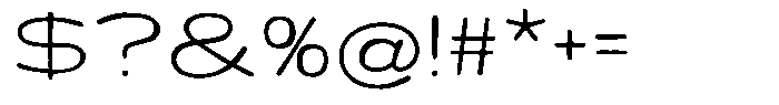 Bagoes - Italic Italic Font OTHER CHARS