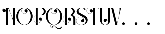 Bagola Regular Font UPPERCASE