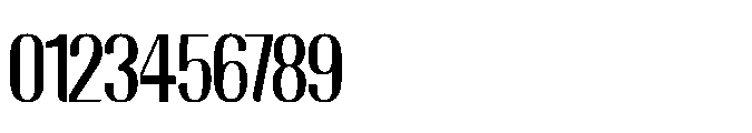 Bagrek Display Font OTHER CHARS