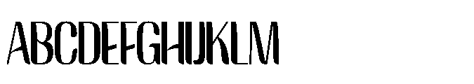 Bagrek Display Font UPPERCASE