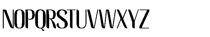 Bagrek Display Font UPPERCASE