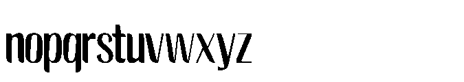Bagrek Display Font LOWERCASE