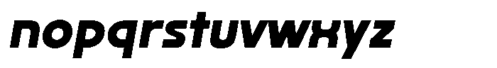 Bagshot Font LOWERCASE