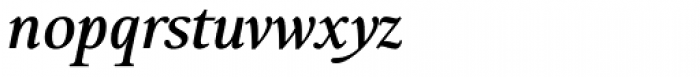 Bague Text Medium Italic Font LOWERCASE