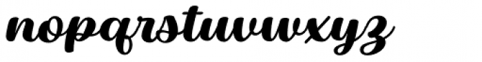 Baguet Script Bold italic Font LOWERCASE