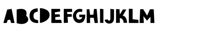 Bagunsa Blind Font UPPERCASE