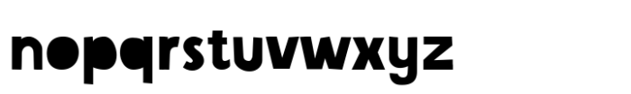 Bagunsa Blind Font LOWERCASE
