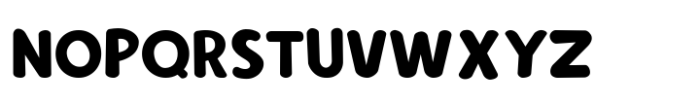 Bagunsa Rounded Font UPPERCASE