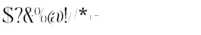 Bagvan Anstic Regular Font OTHER CHARS