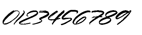 Bahery Stankif Italic Font OTHER CHARS