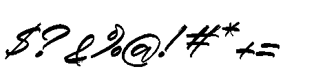 Bahery Stankif Italic Font OTHER CHARS