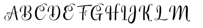 Bahgila  Regular Font UPPERCASE