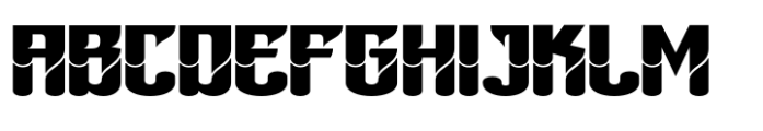 Bahiyoh Font UPPERCASE