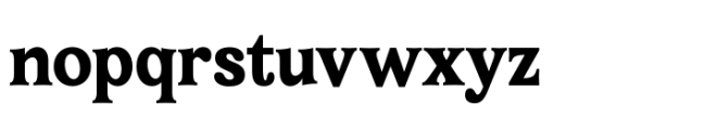 Bailey Retora Regular Font LOWERCASE
