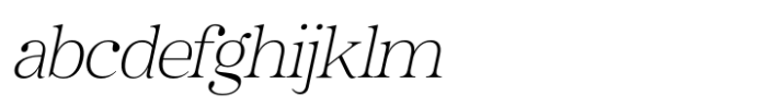 Bailsun Thin Italic FONT