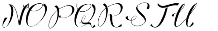 Bainbrydge Script Regular Font UPPERCASE