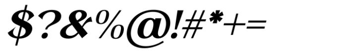 Bainley Italic Font OTHER CHARS