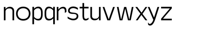 Baji Standard Light Font LOWERCASE