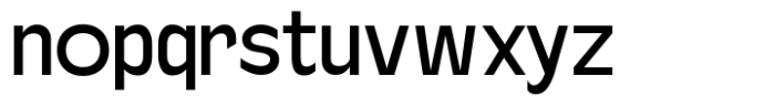Baji Standard Medium Font LOWERCASE