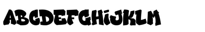 Bajigoer Street  Regular Font UPPERCASE