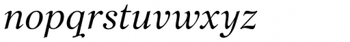 Bajka Italic Font LOWERCASE