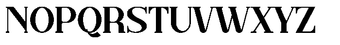 Bakaza Font UPPERCASE
