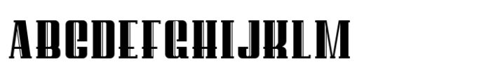 Bakelite Line Extra Bold Font UPPERCASE