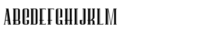 Bakelite Line Regular Font UPPERCASE