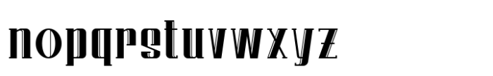 Bakelite Line Semi Bold Font LOWERCASE
