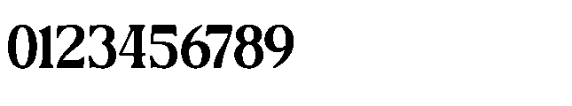 Bakeri Regular Font OTHER CHARS