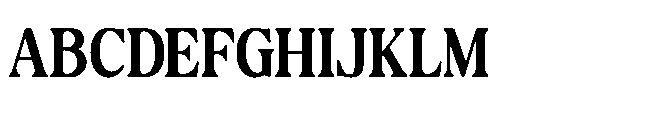 Bakeri Regular Font UPPERCASE
