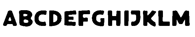 Bakerman Blur Variable Font UPPERCASE