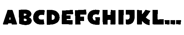 Bakerman Sans Bold Font UPPERCASE