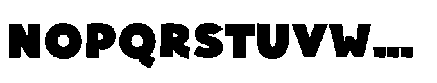 Bakerman Sans Extra Bold Font UPPERCASE
