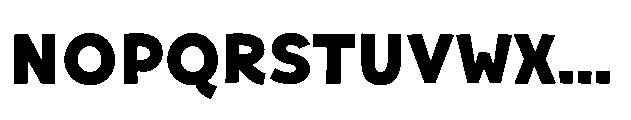 Bakerman Sans Regular Font UPPERCASE