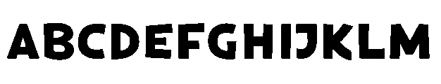 Bakerman Sans VF Regular Font UPPERCASE