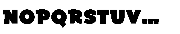 Bakerman Slab Black Font UPPERCASE