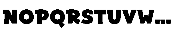Bakerman Slab Bold Font UPPERCASE
