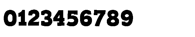 Bakerman Slab Regular Font OTHER CHARS